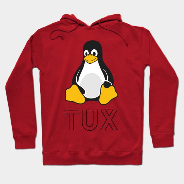 Tux Linux Hoodie by vladocar